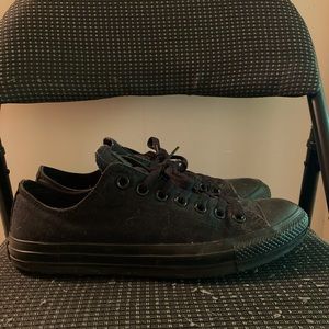 Black Converse Low Top Size 9